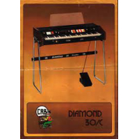 Vintage keyboard Elettronica Ancona Diamond 30 combo